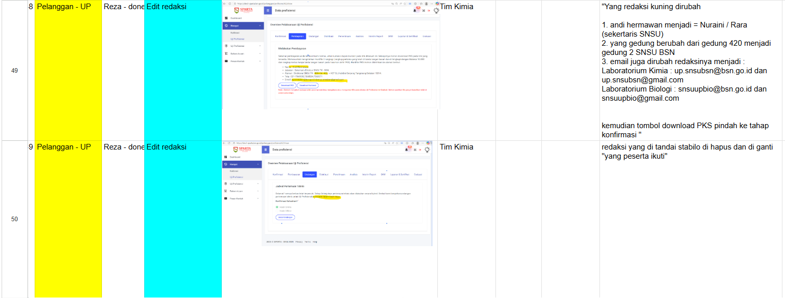 User Acceptance Testing (UAT) – SPARTA 6